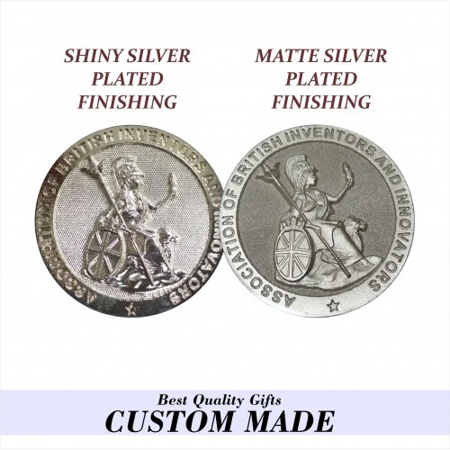 3D Nickel silver plated casting medal , casting coin , souvenir coin